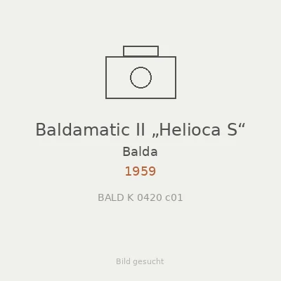 Baldamatic II „Helioca S“