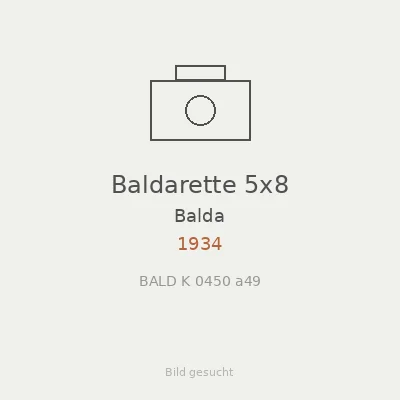 Baldarette 5x8
