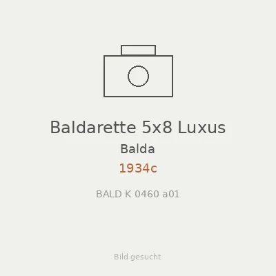 Baldarette 5x8 Luxus