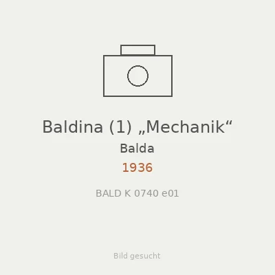 Baldina (1) „Mechanik“