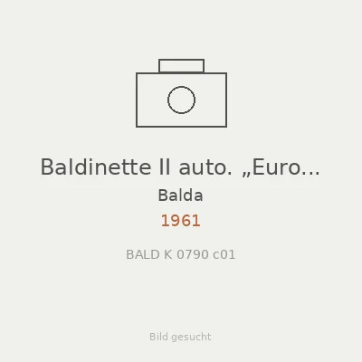 Baldinette II auto. „Euro.au.“