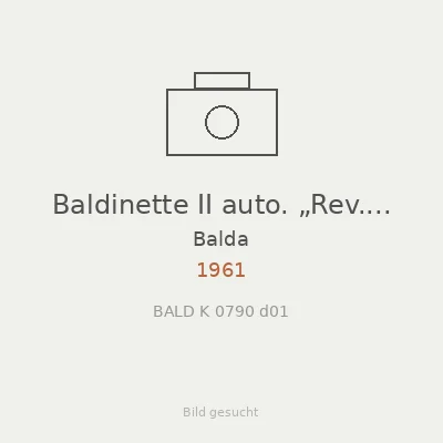 Baldinette II auto. „Rev.35 a.“