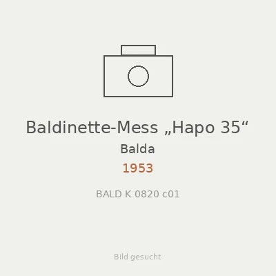 Baldinette-Mess „Hapo 35“