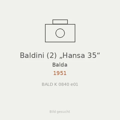Baldini (2) „Hansa 35“