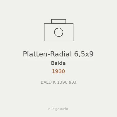 Platten-Radial 6,5x9