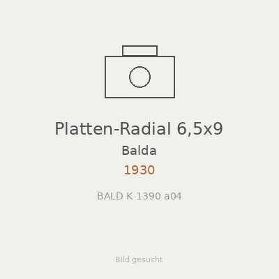 Platten-Radial 6,5x9