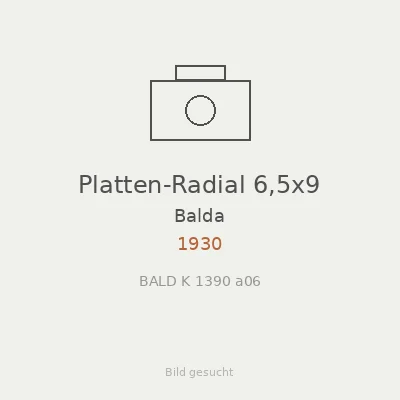 Platten-Radial 6,5x9