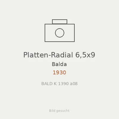 Platten-Radial 6,5x9