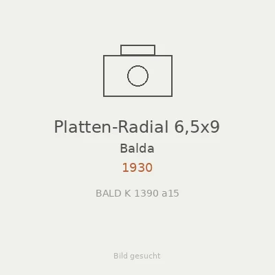 Platten-Radial 6,5x9