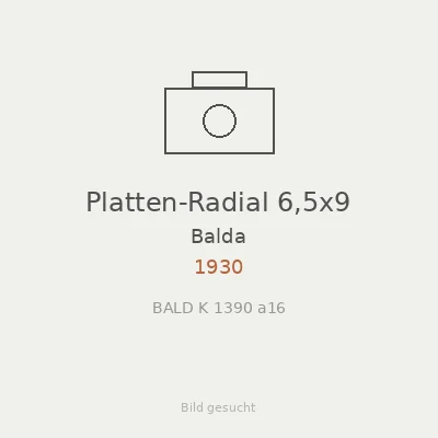 Platten-Radial 6,5x9