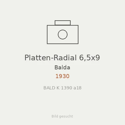 Platten-Radial 6,5x9