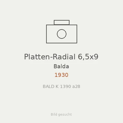 Platten-Radial 6,5x9