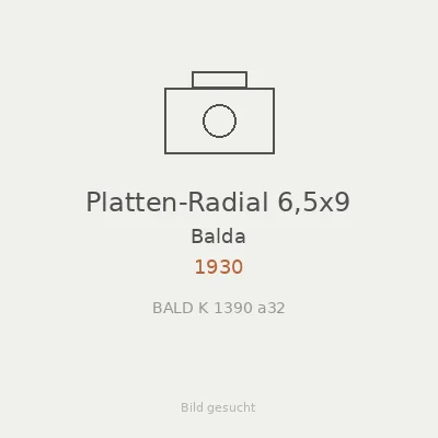 Platten-Radial 6,5x9