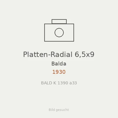 Platten-Radial 6,5x9
