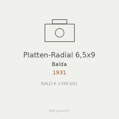 Platten-Radial 6,5x9