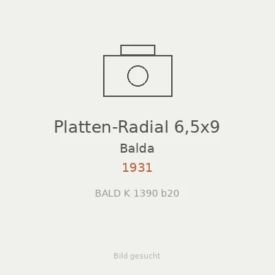 Platten-Radial 6,5x9
