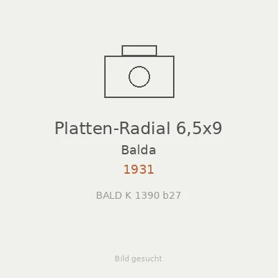 Platten-Radial 6,5x9