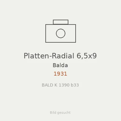 Platten-Radial 6,5x9