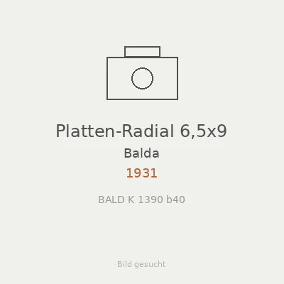 Platten-Radial 6,5x9
