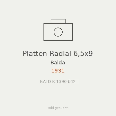 Platten-Radial 6,5x9