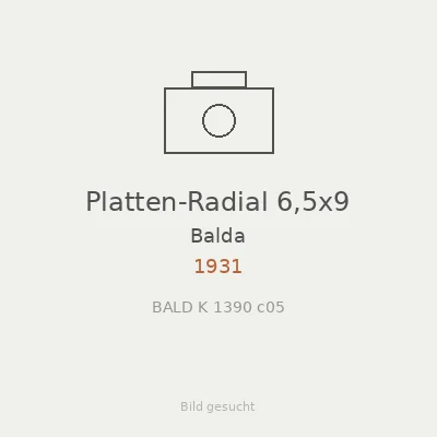 Platten-Radial 6,5x9