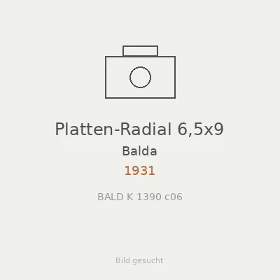 Platten-Radial 6,5x9