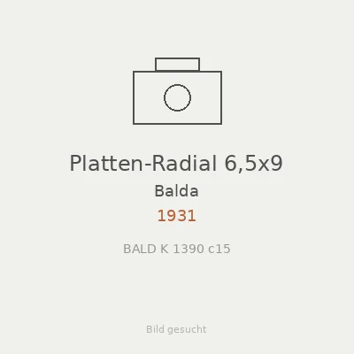 Platten-Radial 6,5x9