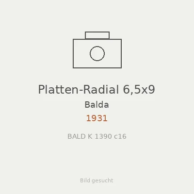 Platten-Radial 6,5x9