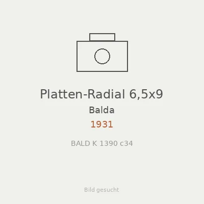 Platten-Radial 6,5x9