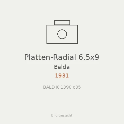 Platten-Radial 6,5x9