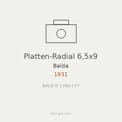 Platten-Radial 6,5x9