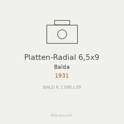 Platten-Radial 6,5x9
