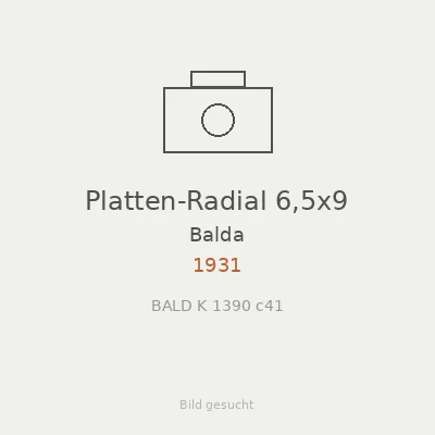 Platten-Radial 6,5x9