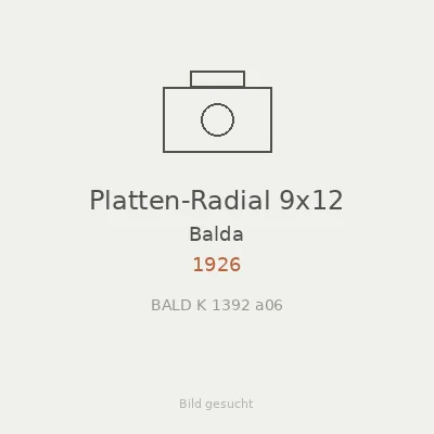 Platten-Radial 9x12