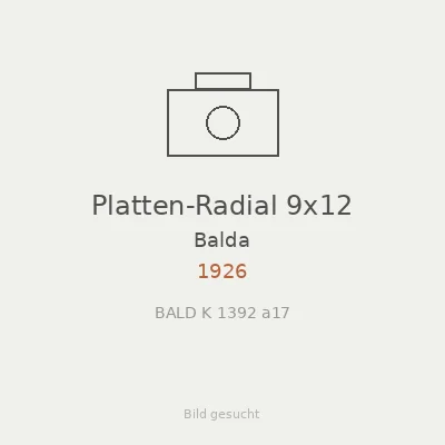 Platten-Radial 9x12
