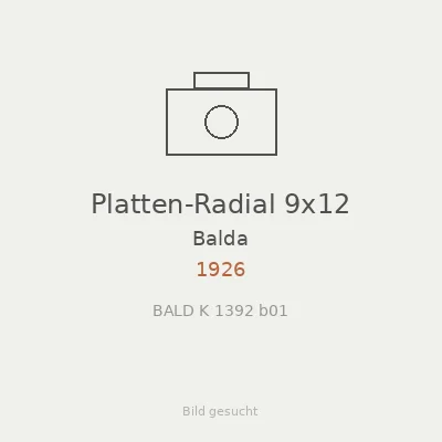 Platten-Radial 9x12