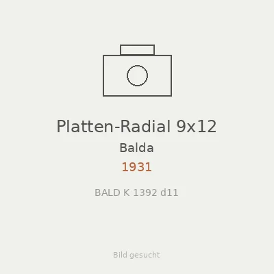 Platten-Radial 9x12