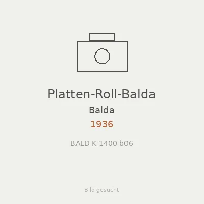 Platten-Roll-Balda