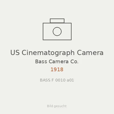 US Cinematograph Camera