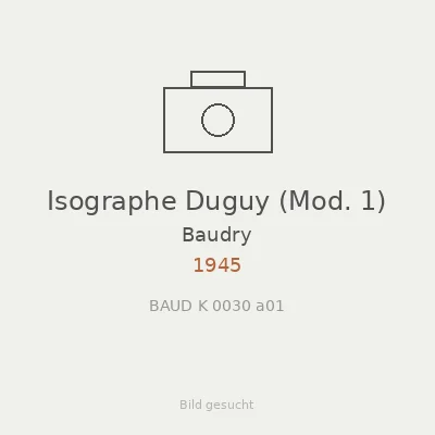 Isographe Duguy (Mod. 1)