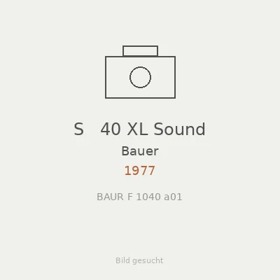 S   40 XL Sound