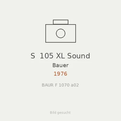 S  105 XL Sound