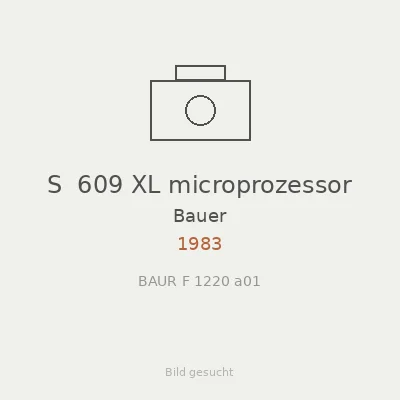 S  609 XL microprozessor