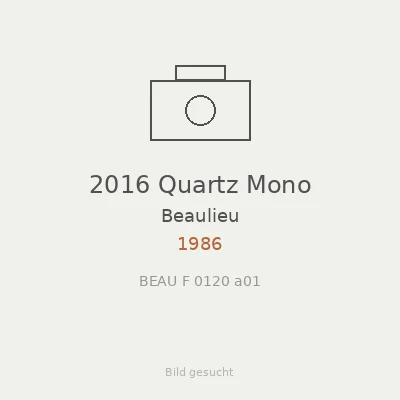 2016 Quartz Mono
