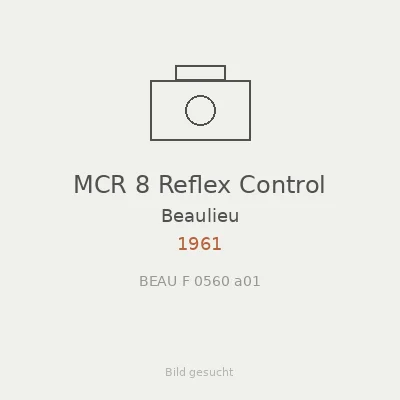 MCR 8 Reflex Control