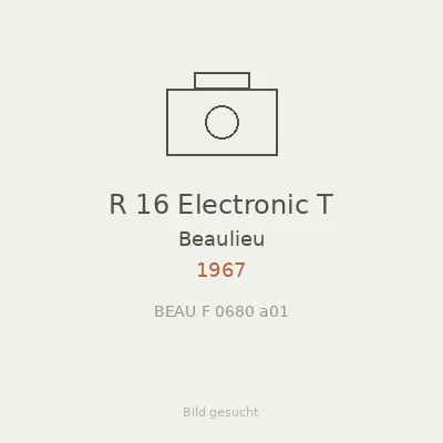 R 16 Electronic T
