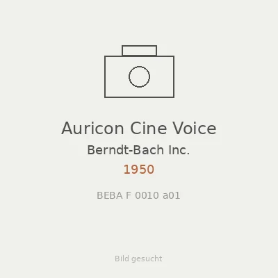Auricon Cine Voice