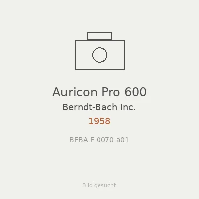 Auricon Pro 600