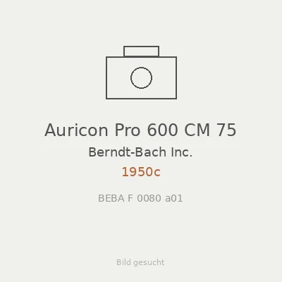 Auricon Pro 600 CM 75
