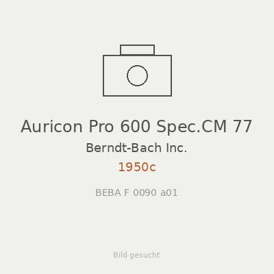 Auricon Pro 600 Spec.CM 77